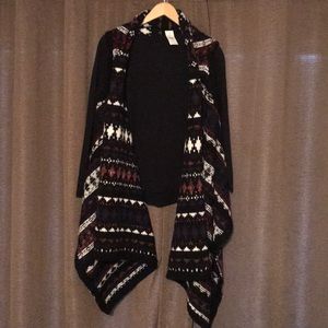 Multi-colored LOFT winter vest